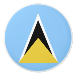 Saint Lucia flagga Knopp