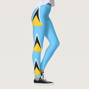 Saint Lucia-flagga Leggings
