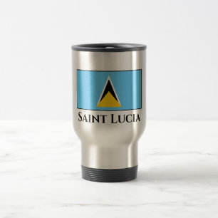 Saint Lucia Flagga Resemugg