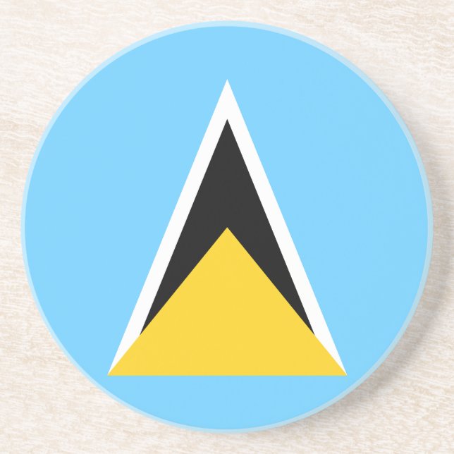 Saint Lucia Flagga Underlägg (Framsidan)