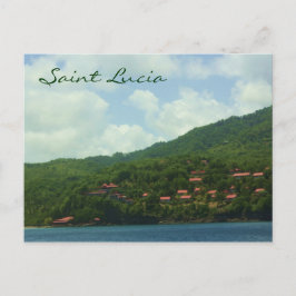 Saint Lucia Hillside Village Vykort