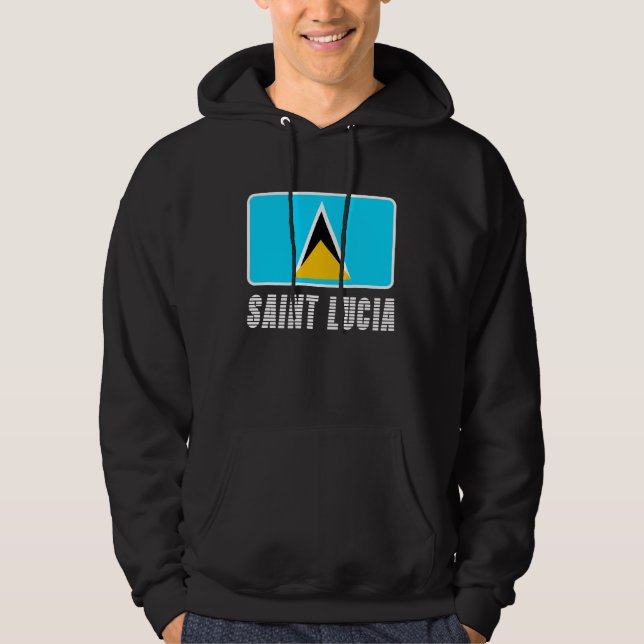 Saint Lucia Hoodie (Framsida)