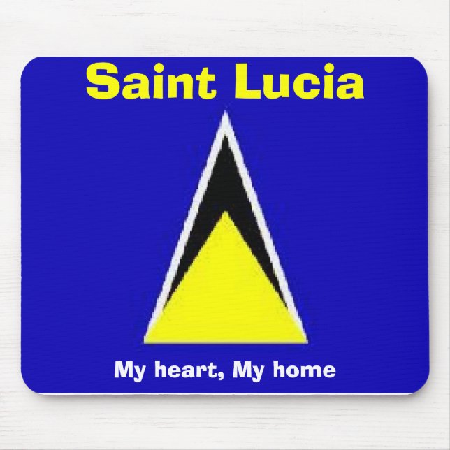 Saint Lucia Musmatta (Framsidan)