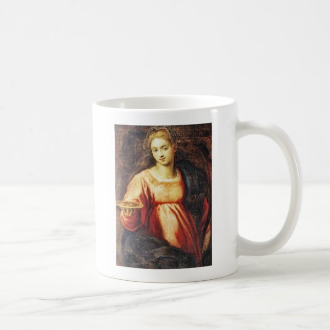 Saint Lucia of Sverige Kaffemugg (Höger)