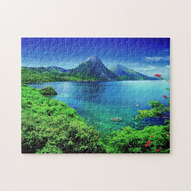 Saint Lucia Pitons Pussel (Horisontell)