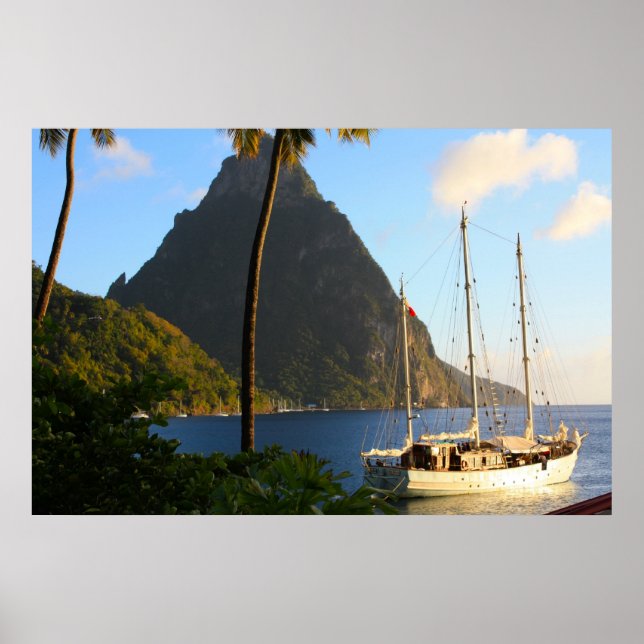 Saint Lucia Poster (Framsidan)