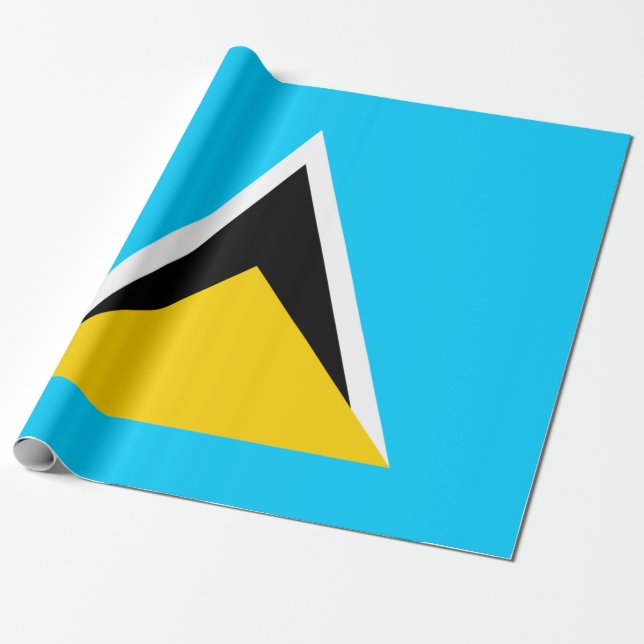 Saint Lucia Presentpapper (Utrullad)