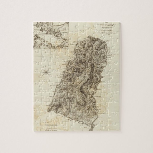 Saint Lucia Pussel (Vertikal)