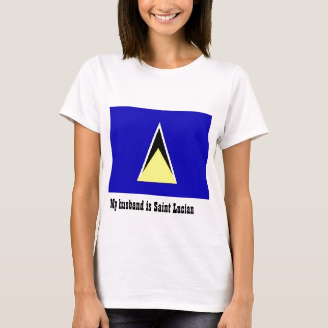 Saint lucia t shirt (Framsida)