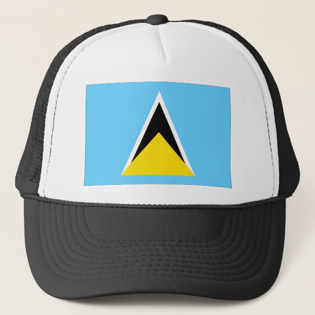 Saint Lucia Truckerkeps (Framsida)