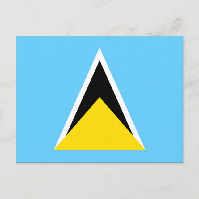 Saint Lucia Vykort (Framsida)