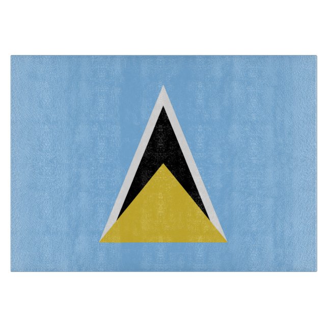 Saint Lucias flagga (Framsidan)