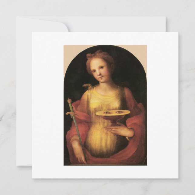 Saint Lucy by Domenico Beccafumi, 1521 (Framsida)