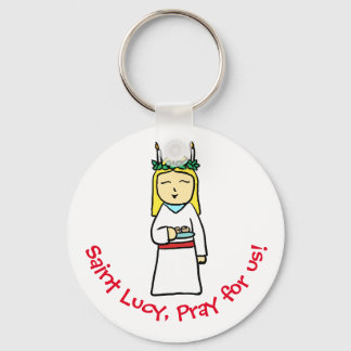 Saint Lucy Keychain Nyckelring