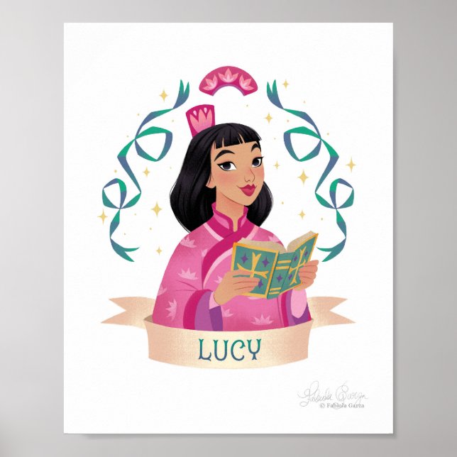 Saint Lucy Yi Zhenmei Art Print Poster (Framsidan)