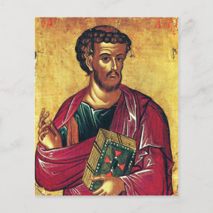 Saint Luke Evangelist Orthodox-ikonen