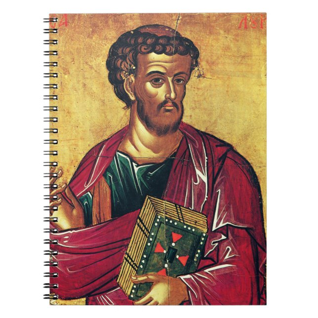Saint Luke Evangelist Orthodox-ikonen Anteckningsbok (Framsidan)