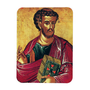 Saint Luke Evangelist Orthodox-ikonen Magnet