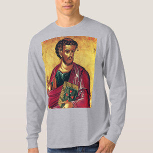 Saint Luke Evangelist Orthodox-ikonen T Shirt