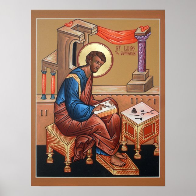 Saint Luke Evangelist Poster (Framsidan)
