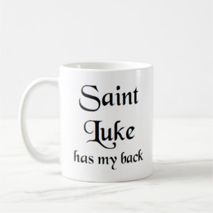 saint luke kaffemugg