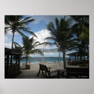 Saint Maarten Island Beauty Poster
