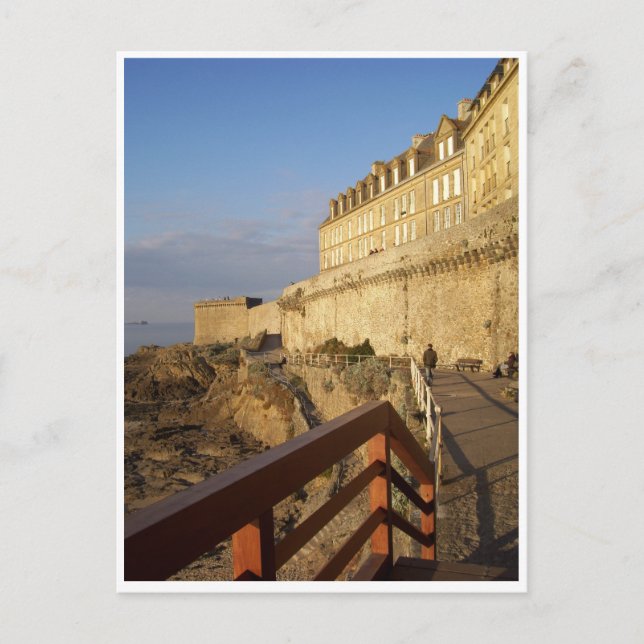 Saint Malo, Bretagne, Frankrike Vykort (Framsida)