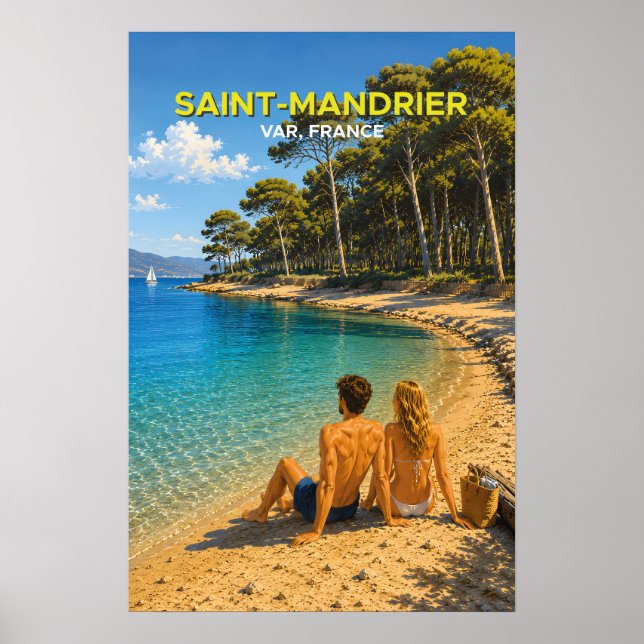 Saint-Mandrier Poster (Framsidan)
