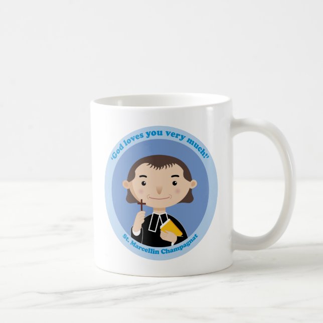 Saint Marcellin Champagnat Kaffemugg (Höger)
