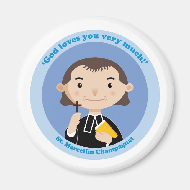 Saint Marcellin Champagnat Magnet (Framsidan)