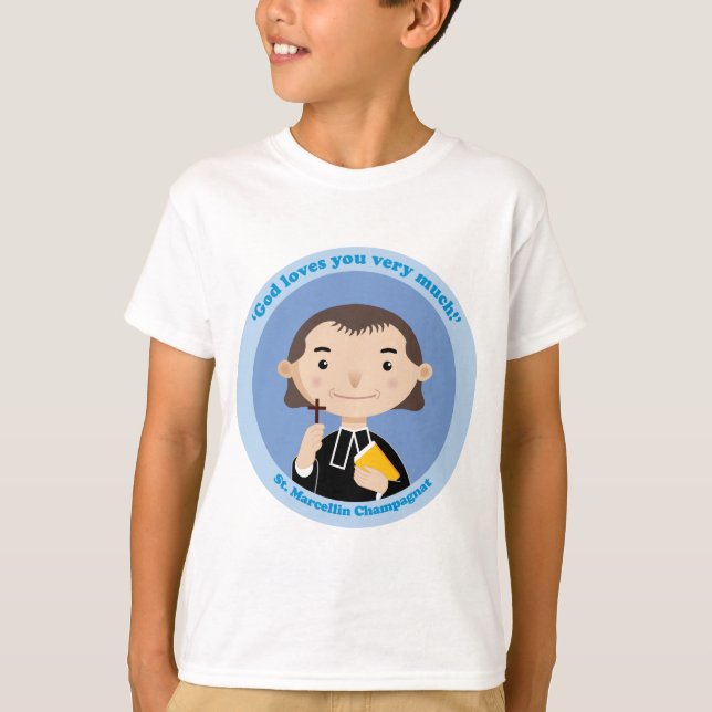 Saint Marcellin Champagnat Tee (Framsida)