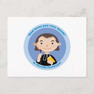 Saint Marcellin Champagnat Vykort