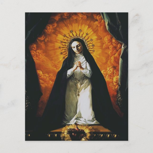 Saint Margaret Mary Alacoque (Framsida)