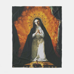 Saint Margaret Mary Alacoque Fleecefilt