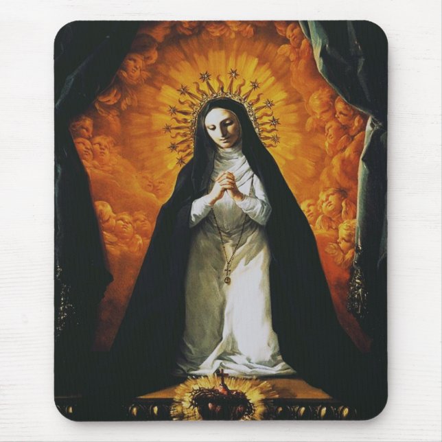 Saint Margaret Mary Alacoque Musmatta (Framsidan)