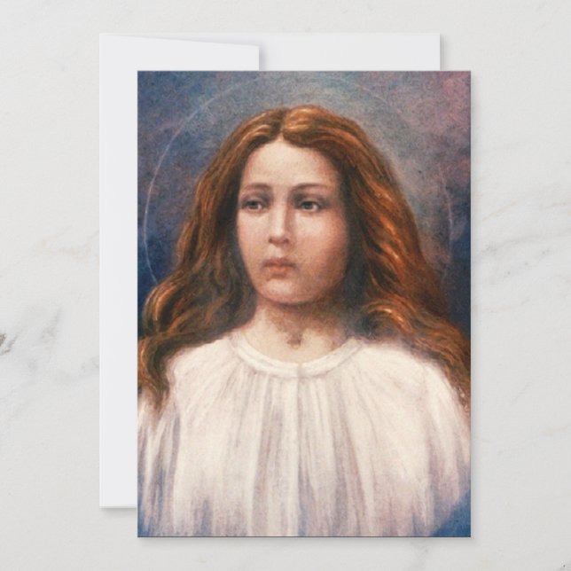 Saint Maria Goretti Inbjudningar (Framsida)