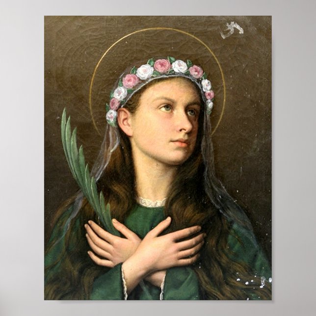 Saint Maria Goretti Poster (Framsidan)