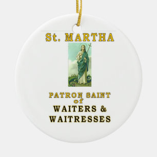 SAINT MARTHA JULGRANSPRYDNAD KERAMIK