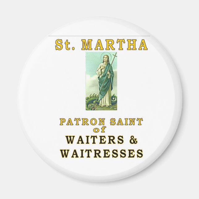 SAINT MARTHA MAGNET (Framsidan)