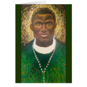 Saint Martin de Porres-anteckningskort OBS Kort