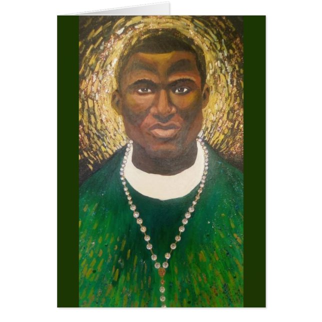 Saint Martin de Porres-anteckningskort OBS Kort (Framsidan)