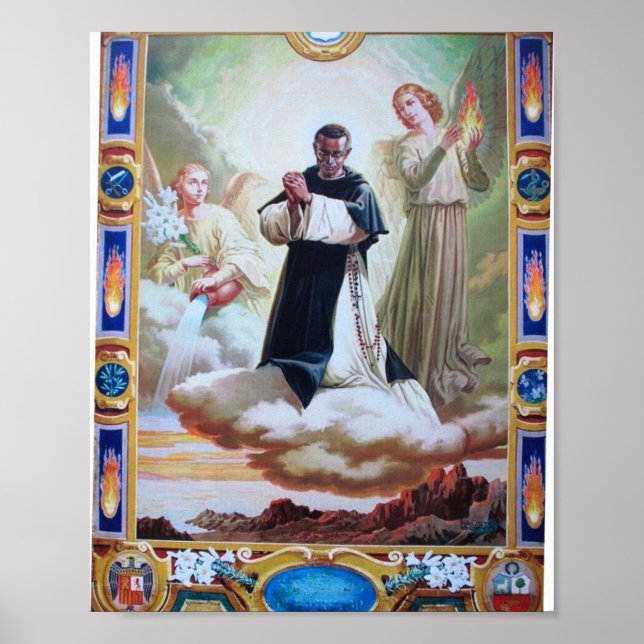 Saint Martin De Porres Poster (Framsidan)