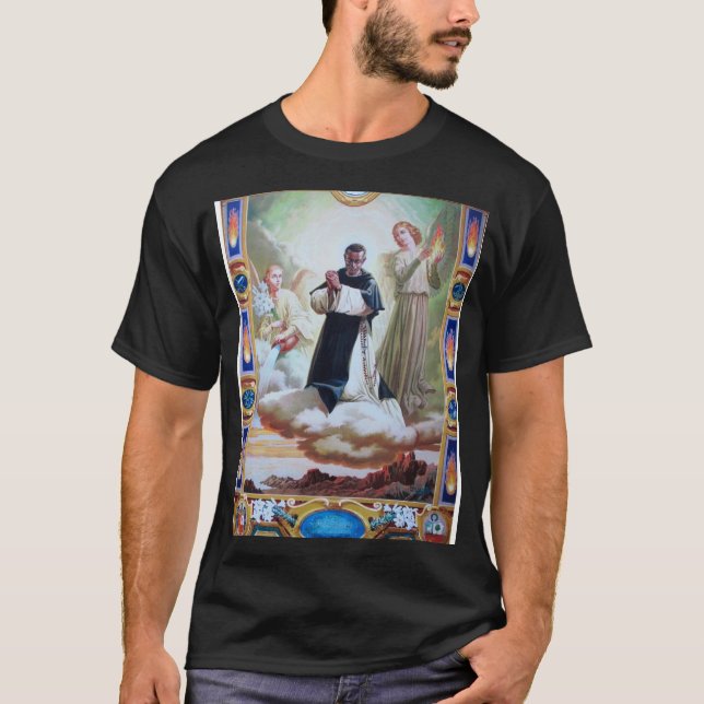Saint Martin De Porres T Shirt (Framsida)