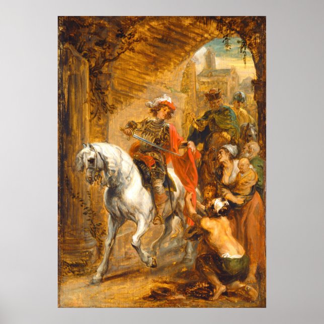 Saint Martin - Jan Boeckhors Fine Art Poster (Framsidan)