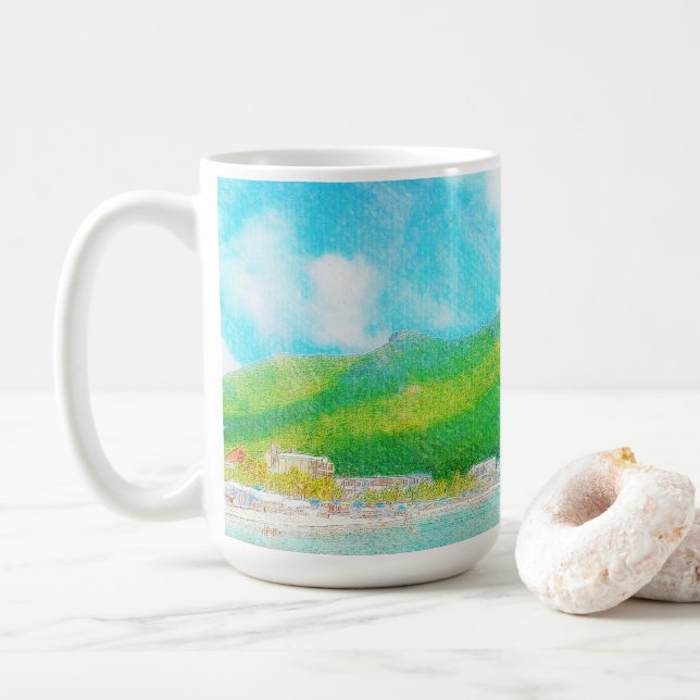 Saint Martin Kaffemugg (Med munk)