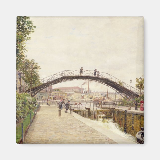 Saint-Martin-kanalen Magnet (Framsidan)