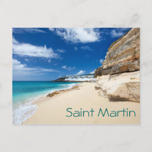 Saint Martin-ön. Västindien Vykort