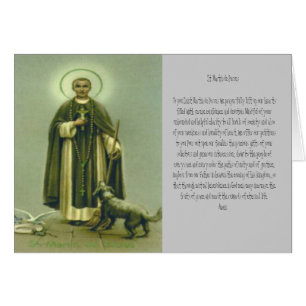 Saint Martin Prayer Hälsningskort