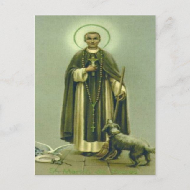 Saint Martin Prayer Vykort (Framsida)