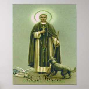 Saint Martin-utskrift Poster